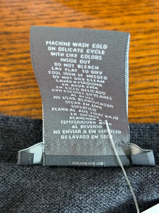 Matty M Open-Front Longline NWT  Cardigan Heather Gray Women’s M - Picture 5 of 6